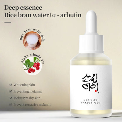 Rice Extract Deep Moisturizing Ginseng Revitalizing Facial Serum Propolis Facial Serum Niacinamide Facial Serum